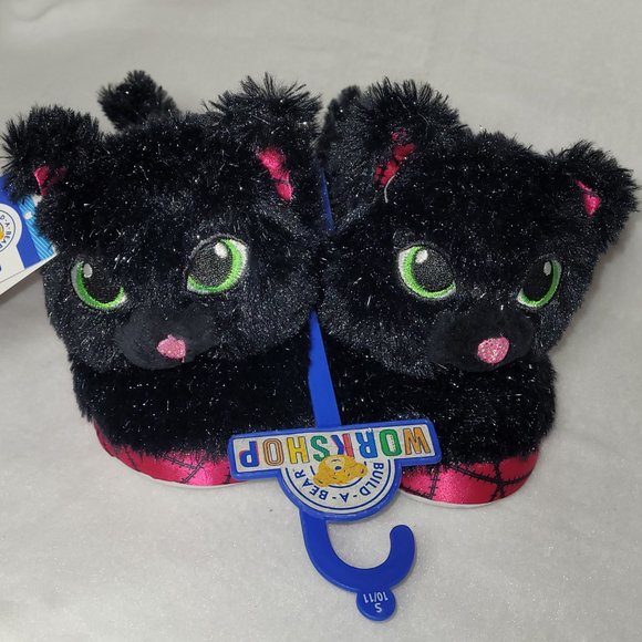 NWT! Build-A-Bear Character Slippers (Kitty) - Picture 4 of 13